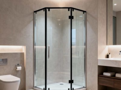 jasa pembuatan dan pemasangan shower box kaca tempered 4